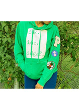 Load image into Gallery viewer, Customizable Green IDGAF Hoodie
